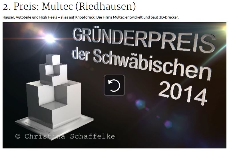 Firmenvideo über Multec der Schwäbischen Zeitung